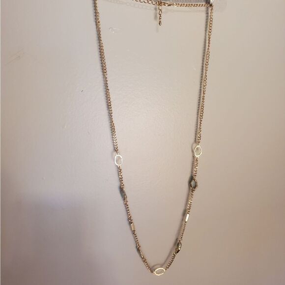 Long length faux geode statement necklace high fashion - Picture 2 of 4